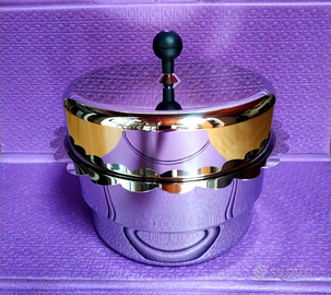 Alessi MMVAP pentola vapore M.Morozzi acciaio