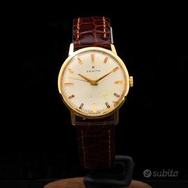 Zenith 60's 18 kt rose gold unisex 30 mm manual