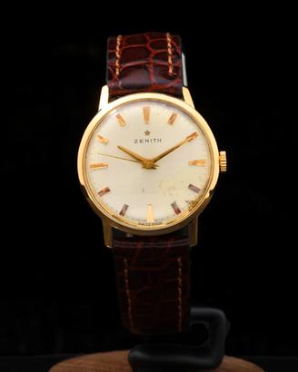Zenith 60's 18 kt rose gold unisex 30 mm manual