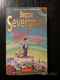 libro italiani  con la valigia di Beppe severgnini