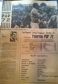 Palermo pop manifesto programma festival 1972