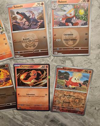 Set Fuoco Pokémon – Charmander, Moltres, Fuecoco