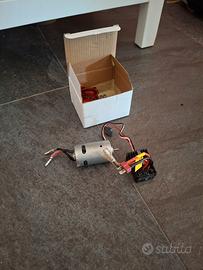 motore e Esc auto rc 1:10