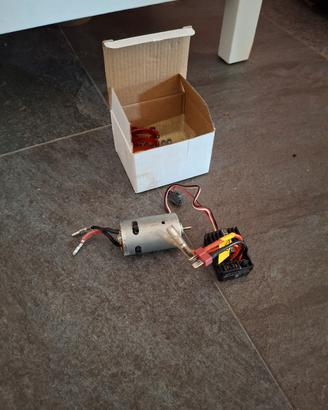 motore e Esc auto rc 1:10