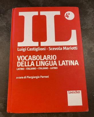 Vocabolario IL LATINO Quarta Edizione Dizionario