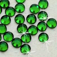 210 Strass Adesivi Brillantini Stickers Verde Prat