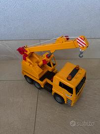 Camion Autogrù Giallo MAN TGA 02754 Bruder