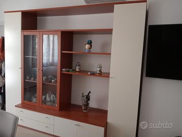 soggiorno moderno vetrina 