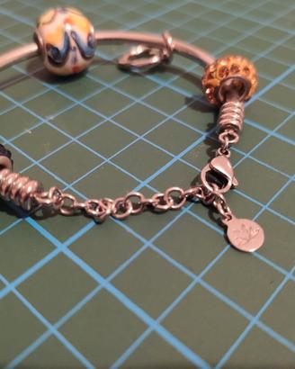 Bracciale per Donna acciaio e ceramica di CALTAGIR