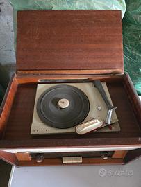 Radio Giradischi Philips anni '50 a valvole 