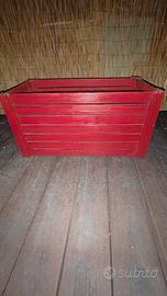 cassetta in legno di grandi dimensioni 