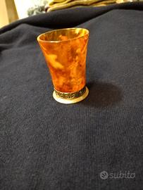 Shot da vodka in Ambra e argento