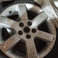 cerchi lega originali 215-60-17 nissan x-trail 