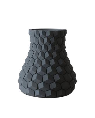 Vaso in plastica geometrico