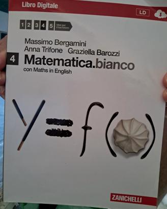 Libro scuola superiore "Matematica.bianco"
