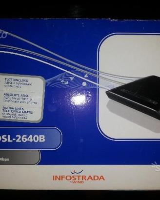 Modem adsl wind infostrada nero