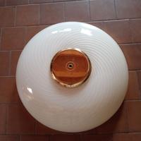 Plafoniera in vetro anni70