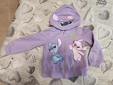 Felpe bambina Stitch, Minnie, Unicorno 