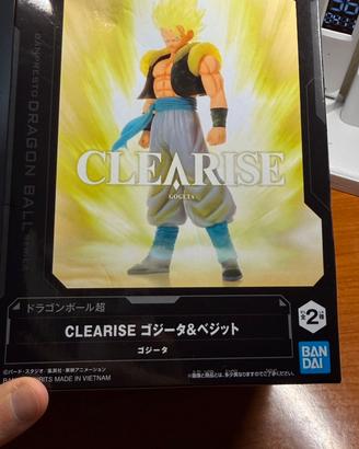 Dragon Ball Super Gogeta Clearise Banpresto origin