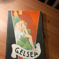 antica scatola in cartone