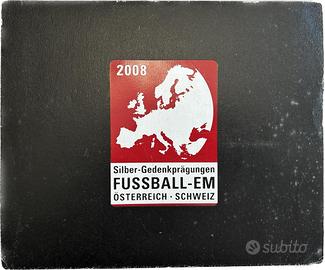 Silber-Gedenkprägungen FUßBALL-EM ÖSTERREICH-SCHWE