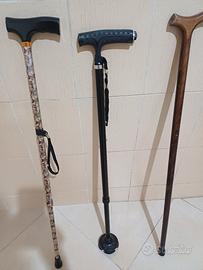 Bastoni da passeggio di vari modelli