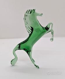 Cavallo in vetro