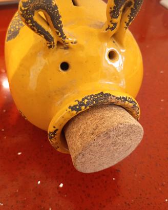 Salvadanaio in ceramica La Gabbianella 