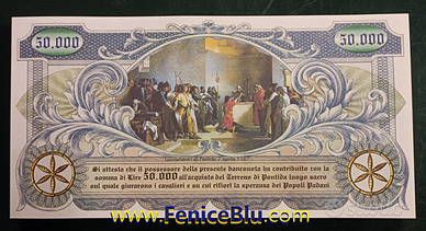 BPP - Buoni Pratone Pontida 50.000 Lire (Lega)