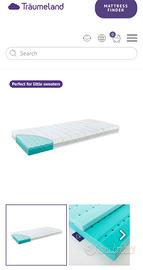 materasso bambino  traumeland forest air 90x190 cm