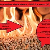 Pellet abete bianco alta qualità