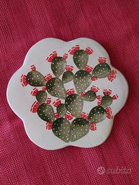 Sotto pentola in ceramica di Grottaglie