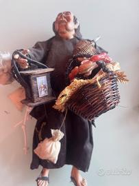 Monaco presepe napoletano in stile 700