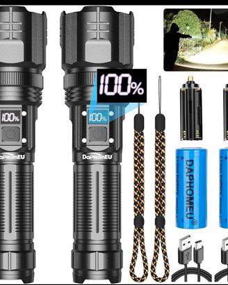 torcia LED professionale, confezione