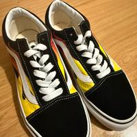 Vans con fiamme