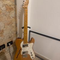 Squier Thinline + Pedaliera Strymon TS9