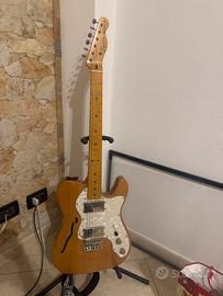 Squier Thinline + Pedaliera Strymon TS9