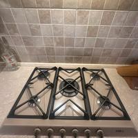 Piano cottura gas 5 fuochi smeg