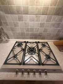 Piano cottura gas 5 fuochi smeg