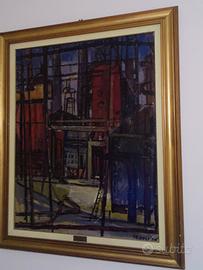 Quadro firmato Francesco Fedeli 1956 . 