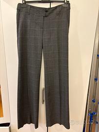 H&M pantaloni donna vita media gamba dritta