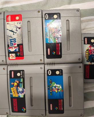 Giochi vari per Nintendo SNES senza scatola