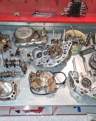 Crf 250 ricambi motore carter cambio testata mono