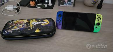 Nintendo switch oled limited edition splatoon 3