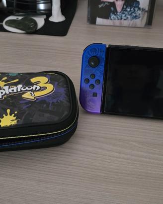 Nintendo switch oled limited edition splatoon 3