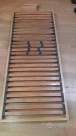 letto singolo completo rete e materasso