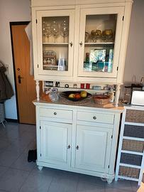 Credenza con vetrinetta vintage