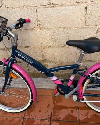 Bici ragazza 24” B’Twin come nuova