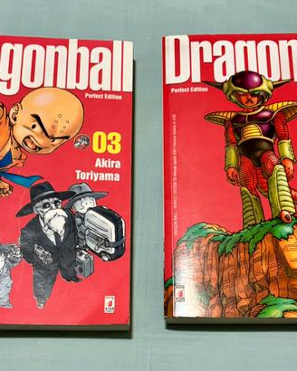Lotto Dragon Ball Perfect Edition Volumi 3 e 20