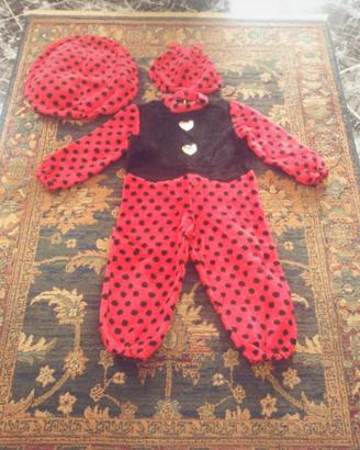 Vestitino di carnevale da coccinella